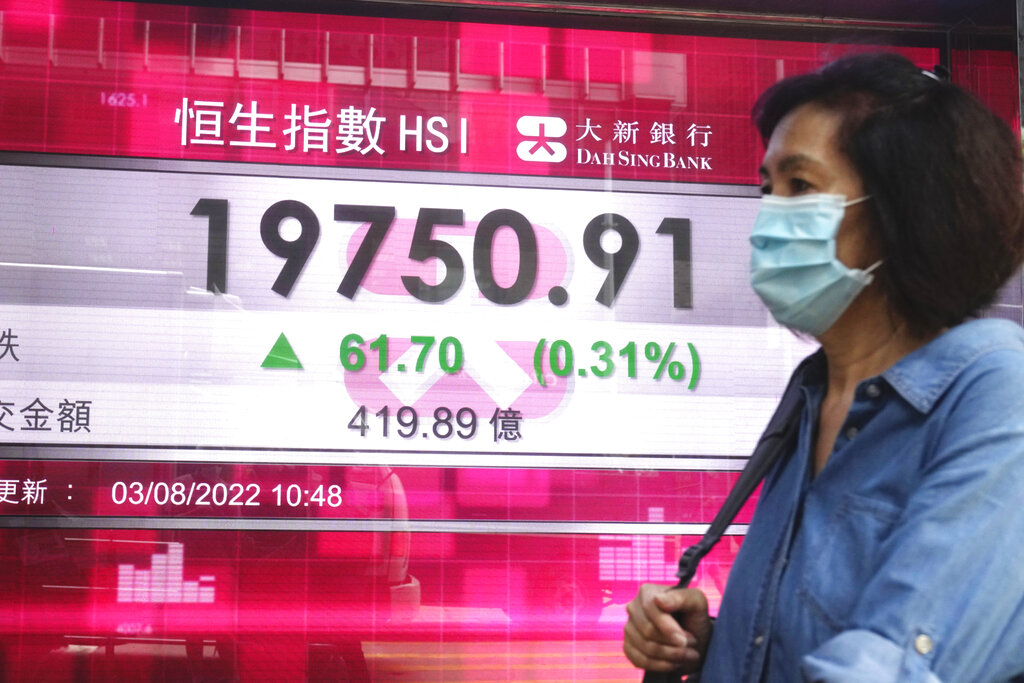 Asian stocks higher as USChina tensions rise News, Sports, Jobs